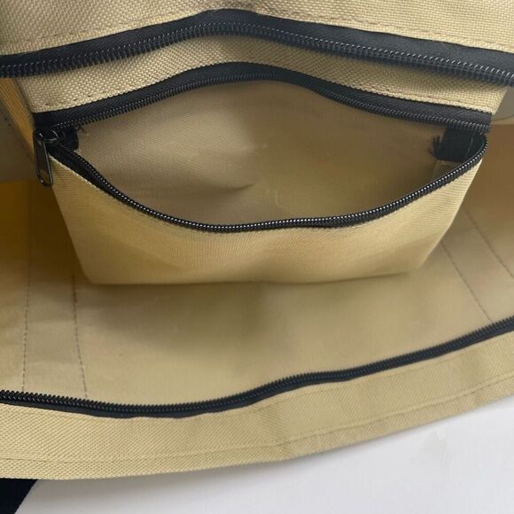 NWT San Francisco Skyline Bag Women's Large Cream Black Carry Tote Embroidered - Picture 11 of 15